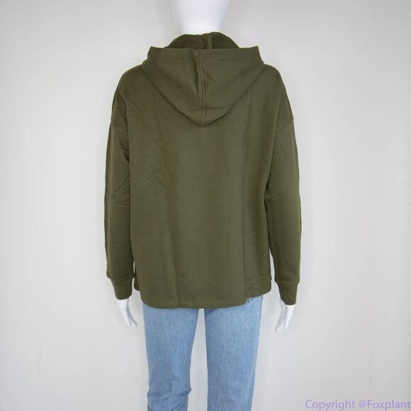 New! Madewell MWL Easygoing Hoodie Sweatshirt: Flower Embroidered, size S - Picture 4 of 16